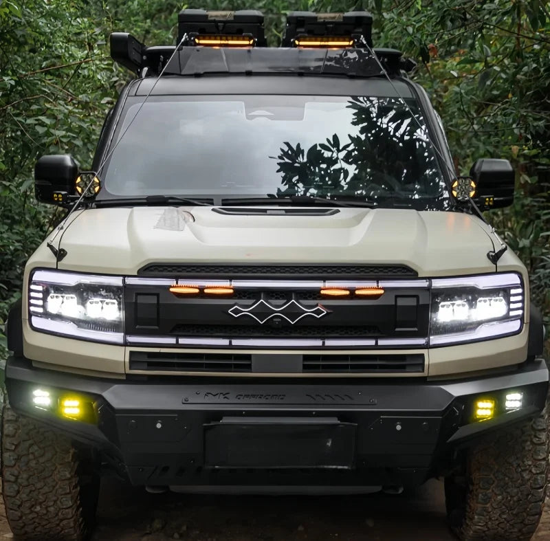 Upgrade Your BYD Leopard 5 with Our Car MK Front Competition Anti-Collision Bumper Bar - Perfect for Off-Road Adventures!