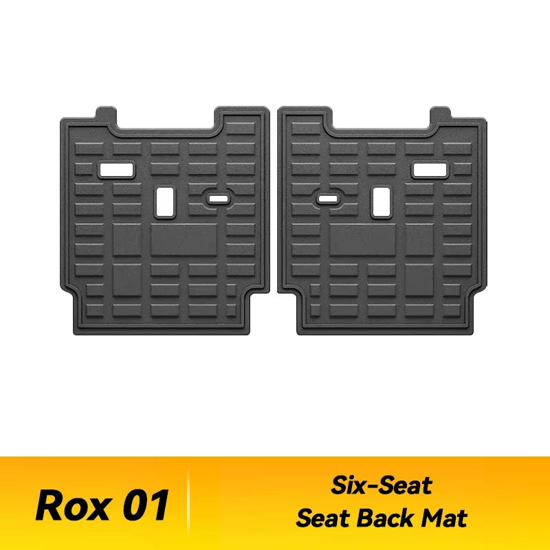New for Rox 01 Polestones 6 Seats 2024 2025 Floor Mats Waterproof TPE Foot Mats Trunk Mats Pad Car Interior Accessories