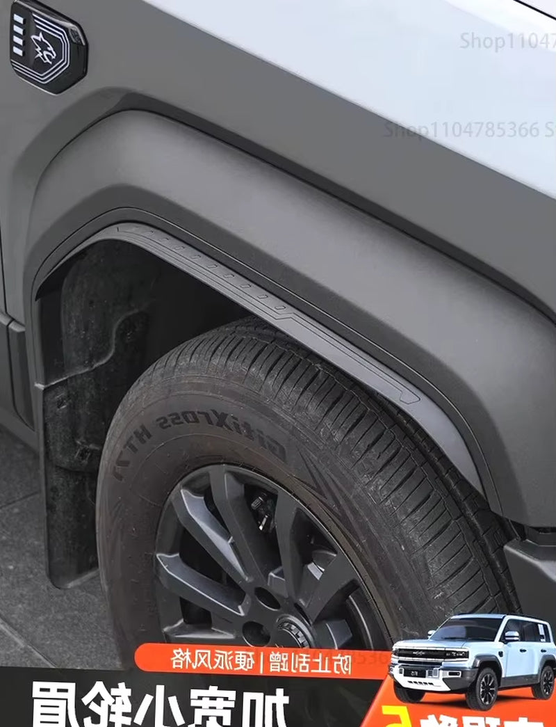 For BYD Leopard 5 Fangchengbao 5 Five 2025 2024 Interior Accessories Wheel Small Eyebrow the Widen