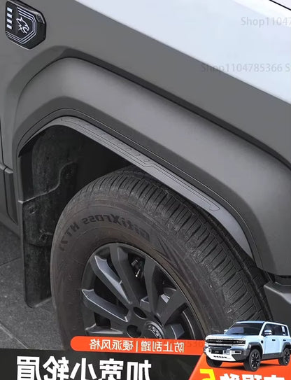 For BYD Leopard 5 Fangchengbao 5 Five 2025 2024 Interior Accessories Wheel Small Eyebrow the Widen