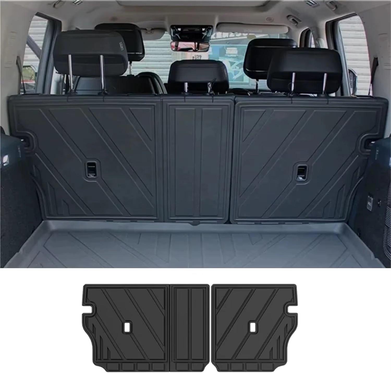 TPE Floor Mats,Floor Mats Compatible with BYD Formula Leopard 5 Bao 5 2025-2023 Cargo Liners Protectors Non-Slip