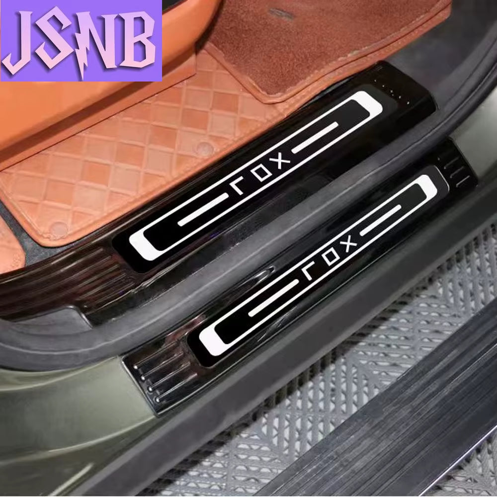 Fit for BAIC JISHI Polestones 01 ROX 01 Modification Threshold Bar Stainless Steel Welcome Pedal Foot Pedal Trunk anti Scratch