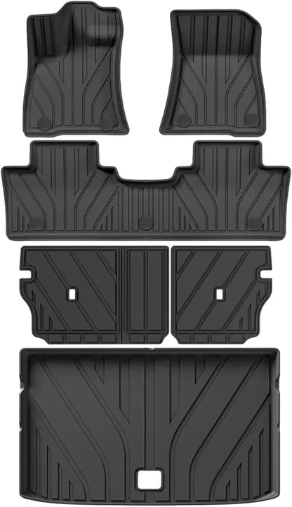TPE Floor Mats,Floor Mats Compatible with BYD Formula Leopard 5 Bao 5 2025-2023 Cargo Liners Protectors Non-Slip