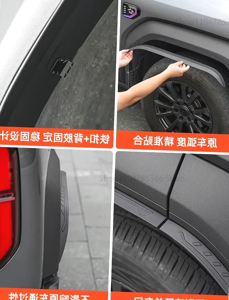 For BYD Leopard 5 Fangchengbao 5 Five 2025 2024 Interior Accessories Wheel Small Eyebrow the Widen