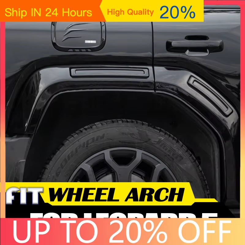 NEW Car Wide Body Wheel Arch Kit Suitable for BYD Leopard 5 2023 2026 Modified Scratch Resistant Door Panel Off-Road Car Accesso