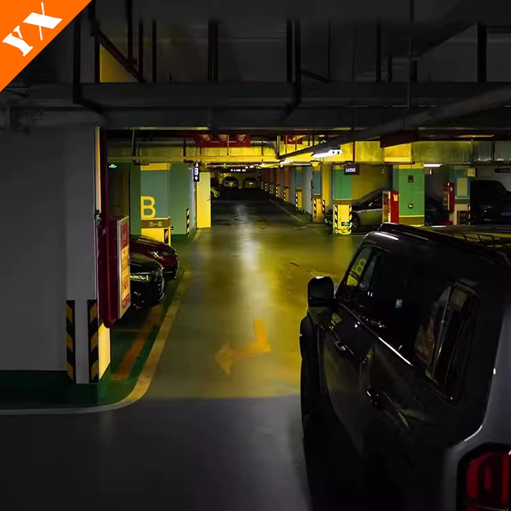 For BYD Leopard 5 Accessories Car Cowherd Fence Front Bumper Light Bracket Spotlights Searchlights Protective Bumper Off-Road