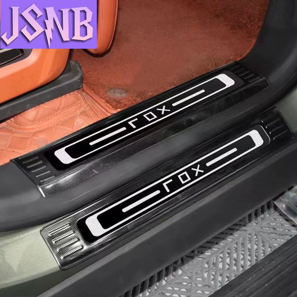 Fit for BAIC JISHI Polestones 01 ROX 01 Modification Threshold Bar Stainless Steel Welcome Pedal Foot Pedal Trunk anti Scratch