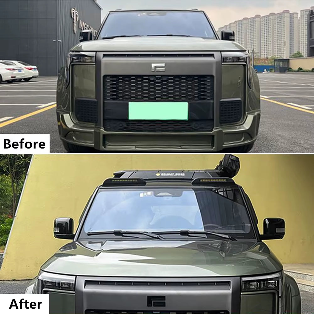 Car Roof Spotlight Modification Specialized Daytime Running Light Roof Spotlight Accessories for BAIC Jishi Polestone 01 Rox 01