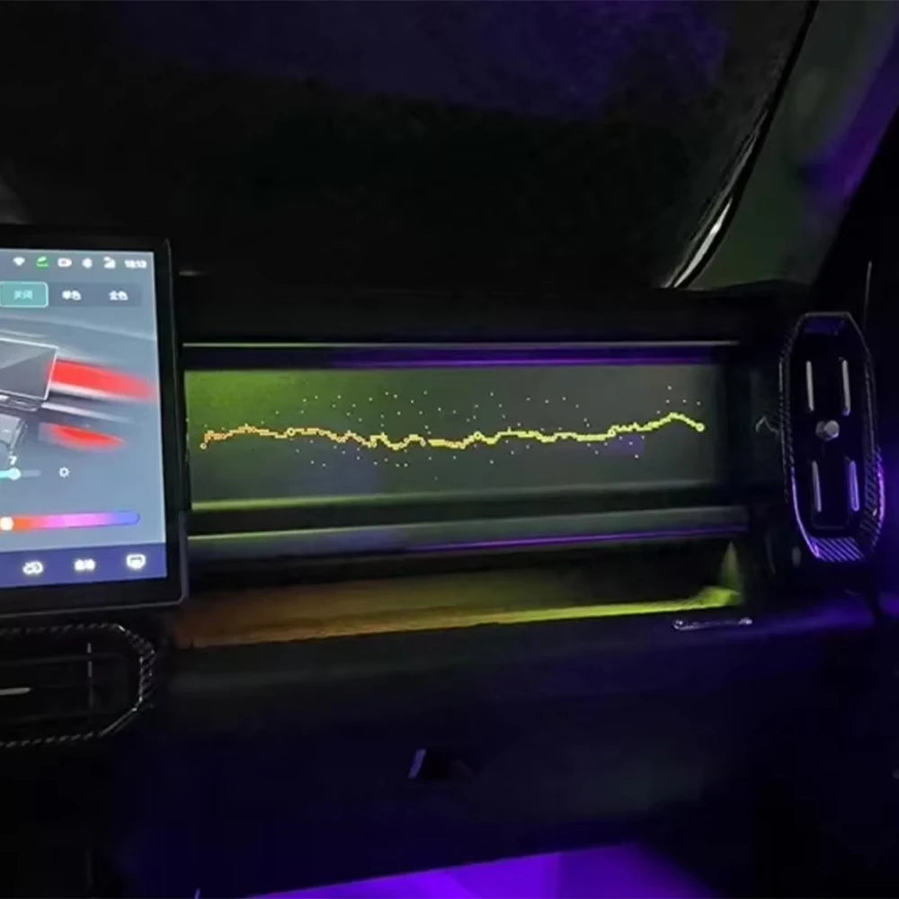 Transform Your Chery Jetour Traveller T2 (2023-2024) with Stunning 64-Color Starry Sky Ambient Light Panel - Perfect Co-Pilot Accessory!