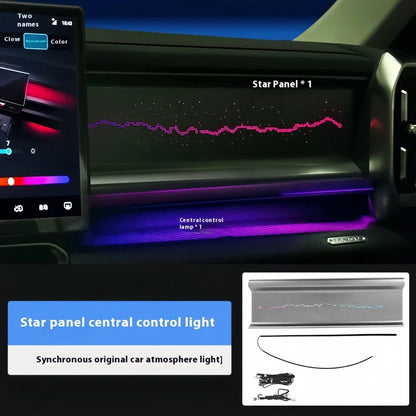 Transform Your Chery Jetour Traveller T2 (2023-2024) with Stunning 64-Color Starry Sky Ambient Light Panel - Perfect Co-Pilot Accessory!