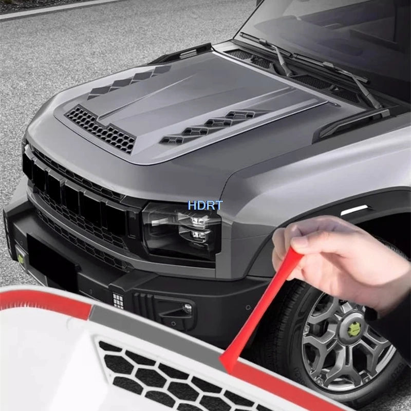 Sleek Car Style Front Air Flow Intake Vent for Jetour T2/Traveler 2023+ - Enhance Your Engine's Performance!