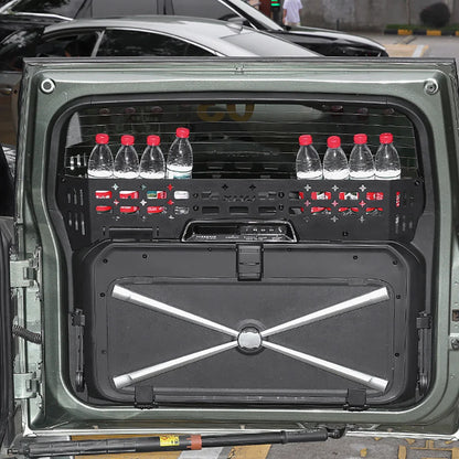 Modified Car Tailgate Storage Frame for Rox 01 Window Sill Fence Trunk Storage Frame Shelf Accessories