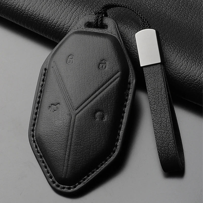 For BYD Leopard 5/8 Key Set Leopard 5/8 Leopard Five Special Purpose Car High-End Keychain Bag Protective Case