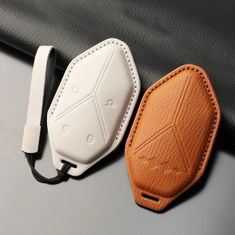 For BYD Leopard 5/8 Key Set Leopard 5/8 Leopard Five Special Purpose Car High-End Keychain Bag Protective Case