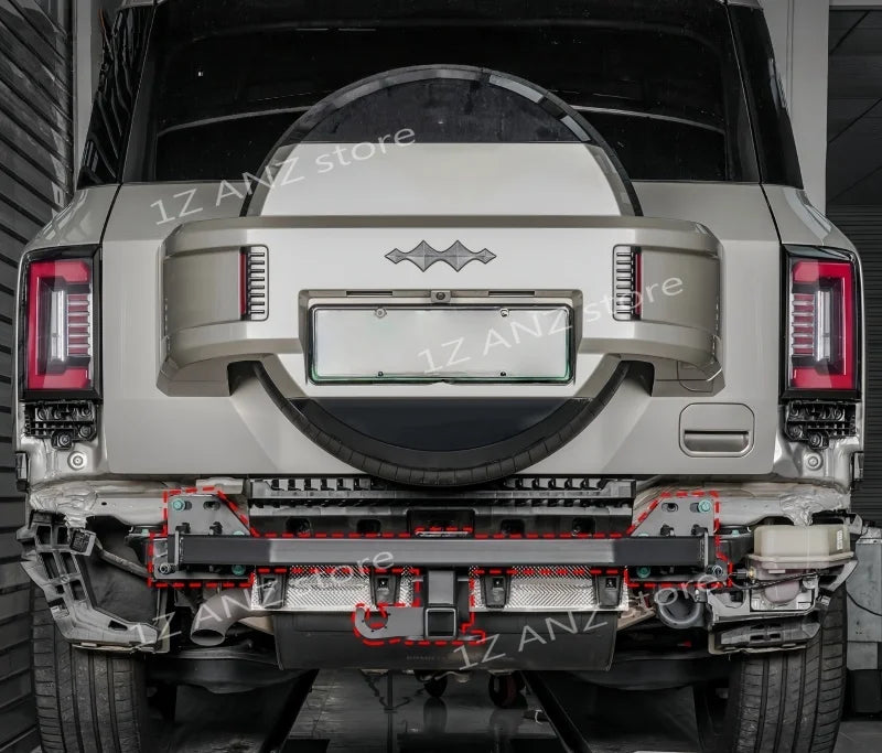 Fit for BYD Leopard 8 Car Original Tailgate Trailer Bar Modified Auto Original Trailer Hook Car Exterior Upgrade Parts