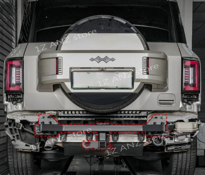 Fit for BYD Leopard 8 Car Original Tailgate Trailer Bar Modified Auto Original Trailer Hook Car Exterior Upgrade Parts