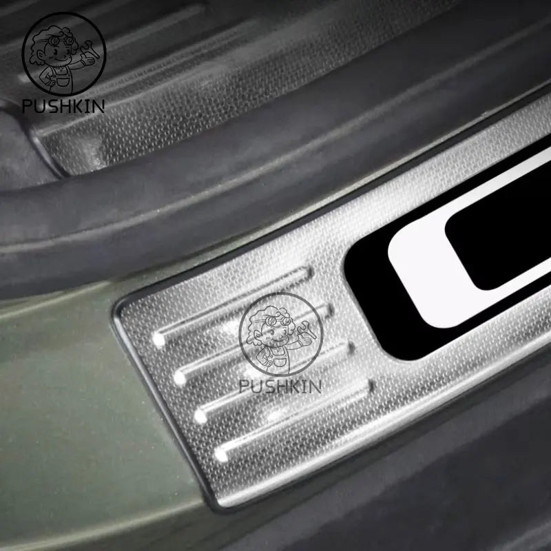 Stainless Steel Door Sill Guards for Rox 01 2025 2026 Custom Welcome Pedal Anti-Scratch Trunk Scuff Plate Accessory