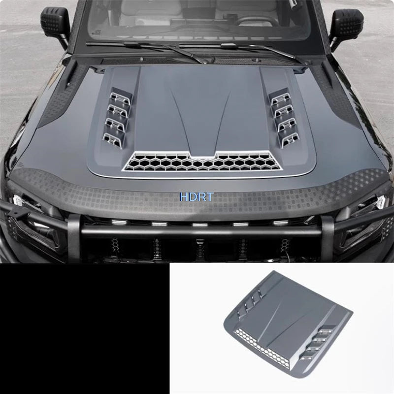 Sleek Car Style Front Air Flow Intake Vent for Jetour T2/Traveler 2023+ - Enhance Your Engine's Performance!