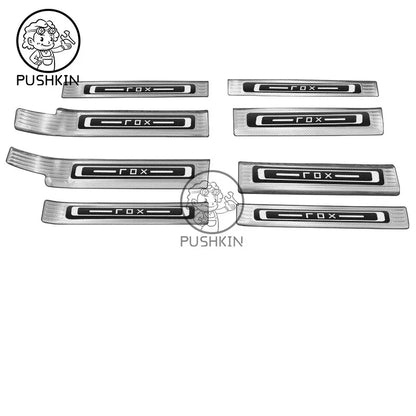 Stainless Steel Door Sill Guards for Rox 01 2025 2026 Custom Welcome Pedal Anti-Scratch Trunk Scuff Plate Accessory