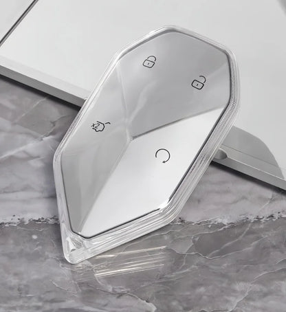 Car TPU Transparent Key Protective Cover Fit for BYD Leopard 5 Leopard 8 Auto Key Anti-Fall Protective Shell Car Upgrade Parts