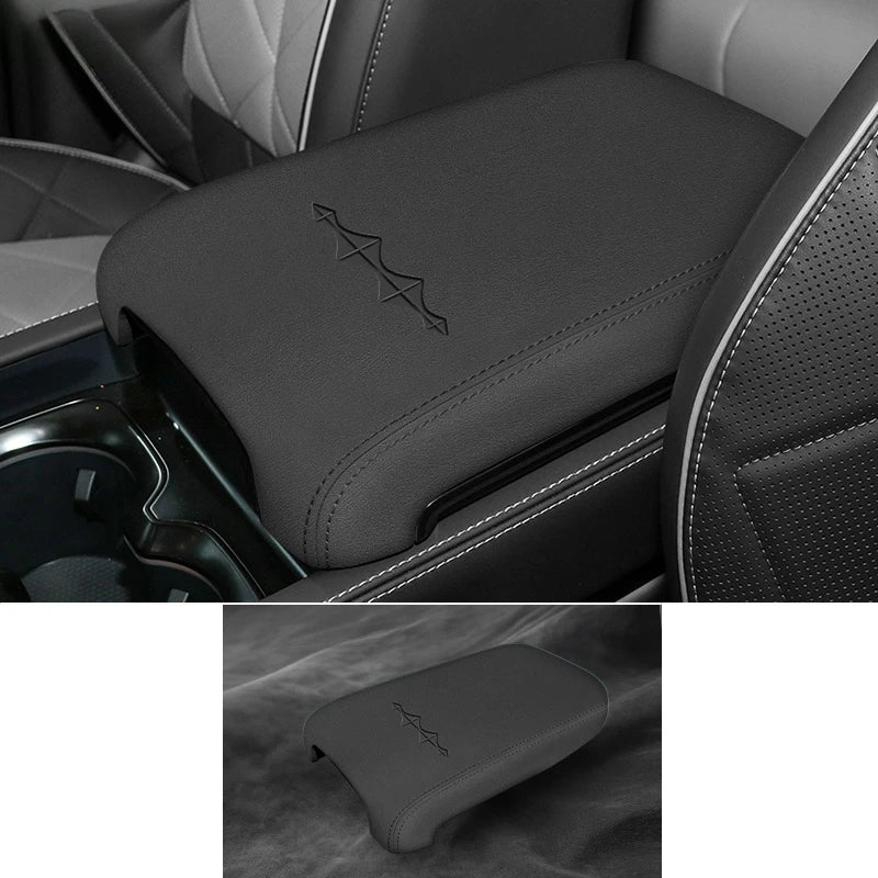 Center Console Armrest Box Protective Cover for BYD Leopard 5 2023-2026 Refrigerator Cover Interior Modification Accessory