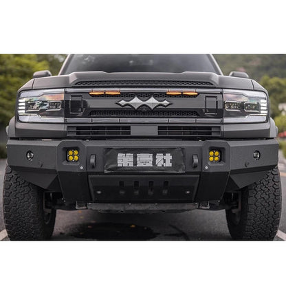 Off-Road Front Bumper for BYD Leopard 5 Anti-Collision Protection with Fog Lights Bumper Modification