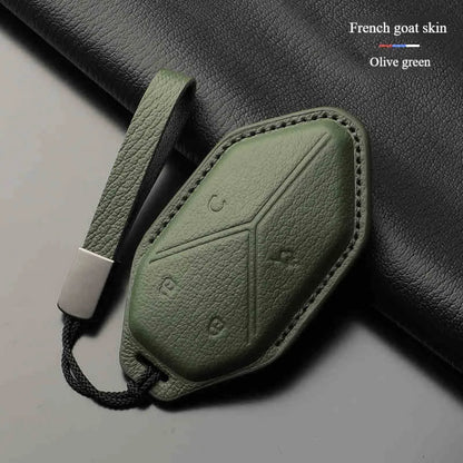 For BYD Leopard 5/8 Key Set Leopard 5/8 Leopard Five Special Purpose Car High-End Keychain Bag Protective Case