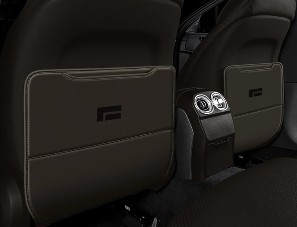 Car Seat anti Kick Pad for Rox 01 Leather Rear anti Dirt Pad Interior Modified Accessories