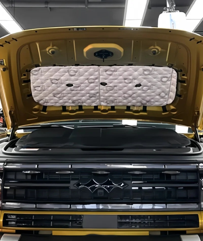 Car Hood Sound Anti-Vibration Plate Fit for BYD Leopard 5 Auto Engine Hood Double-Layer Sound Insulation Cotton Upgrade Parts