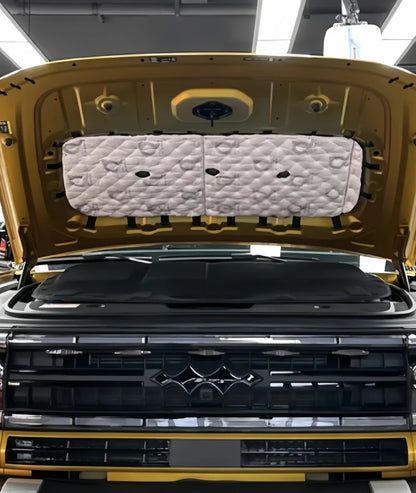 Car Hood Sound Anti-Vibration Plate Fit for BYD Leopard 5 Auto Engine Hood Double-Layer Sound Insulation Cotton Upgrade Parts