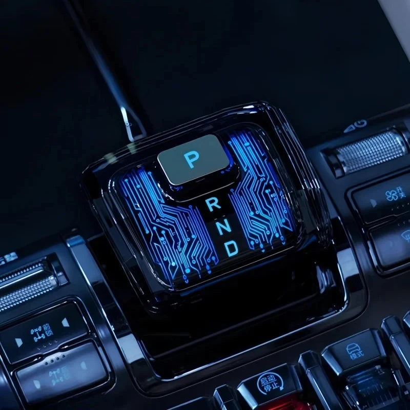 Luminous Crystal Gear Handle for BYD Leopard 5/8 (2024-2026) - Sci-Fi Central Control Accessory