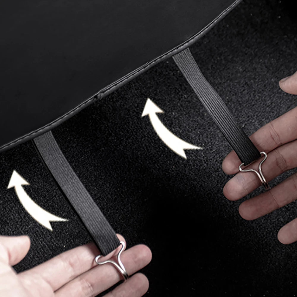 Car Seat anti Kick Pad for Rox 01 Leather Rear anti Dirt Pad Interior Modified Accessories