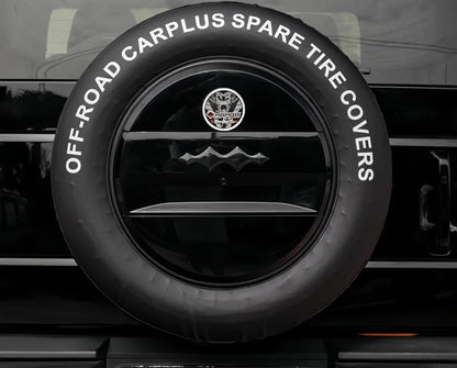 Car Tailgate Leather Spare Tire Protection Cover Fit for BYD Leopard 5 Auto Tailgate 18-Inch Spare Tire Cover Upgrade Parts