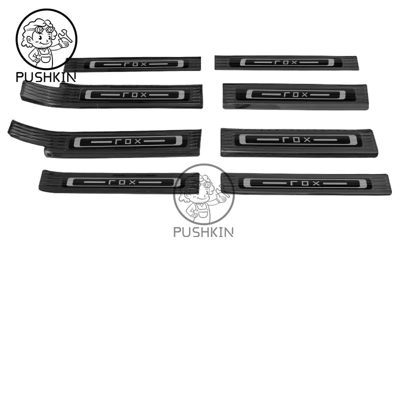Stainless Steel Door Sill Guards for Rox 01 2025 2026 Custom Welcome Pedal Anti-Scratch Trunk Scuff Plate Accessory