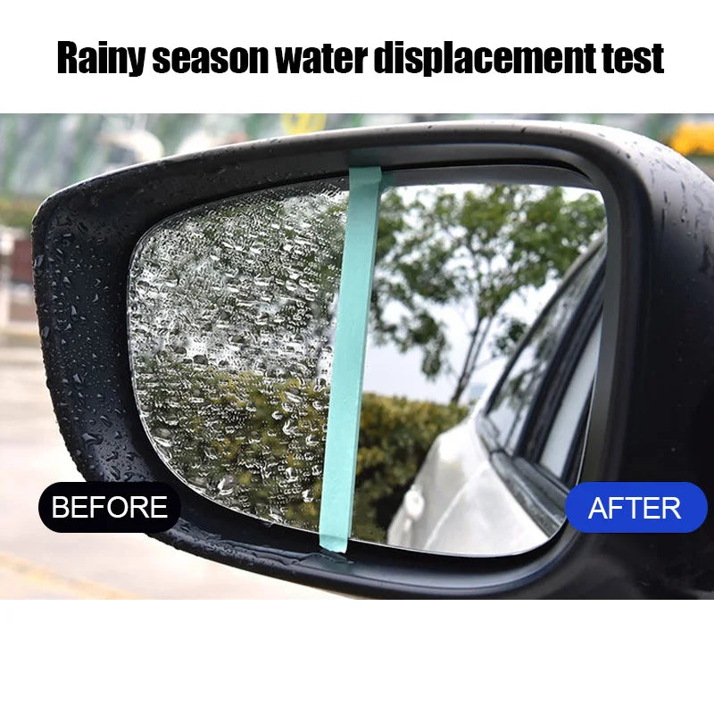 Car Glass Anti-Rain Water Spray - Advanced Nano Coating Hydrophobic Waterproofing Agent for Enhanced Visibility and Safety