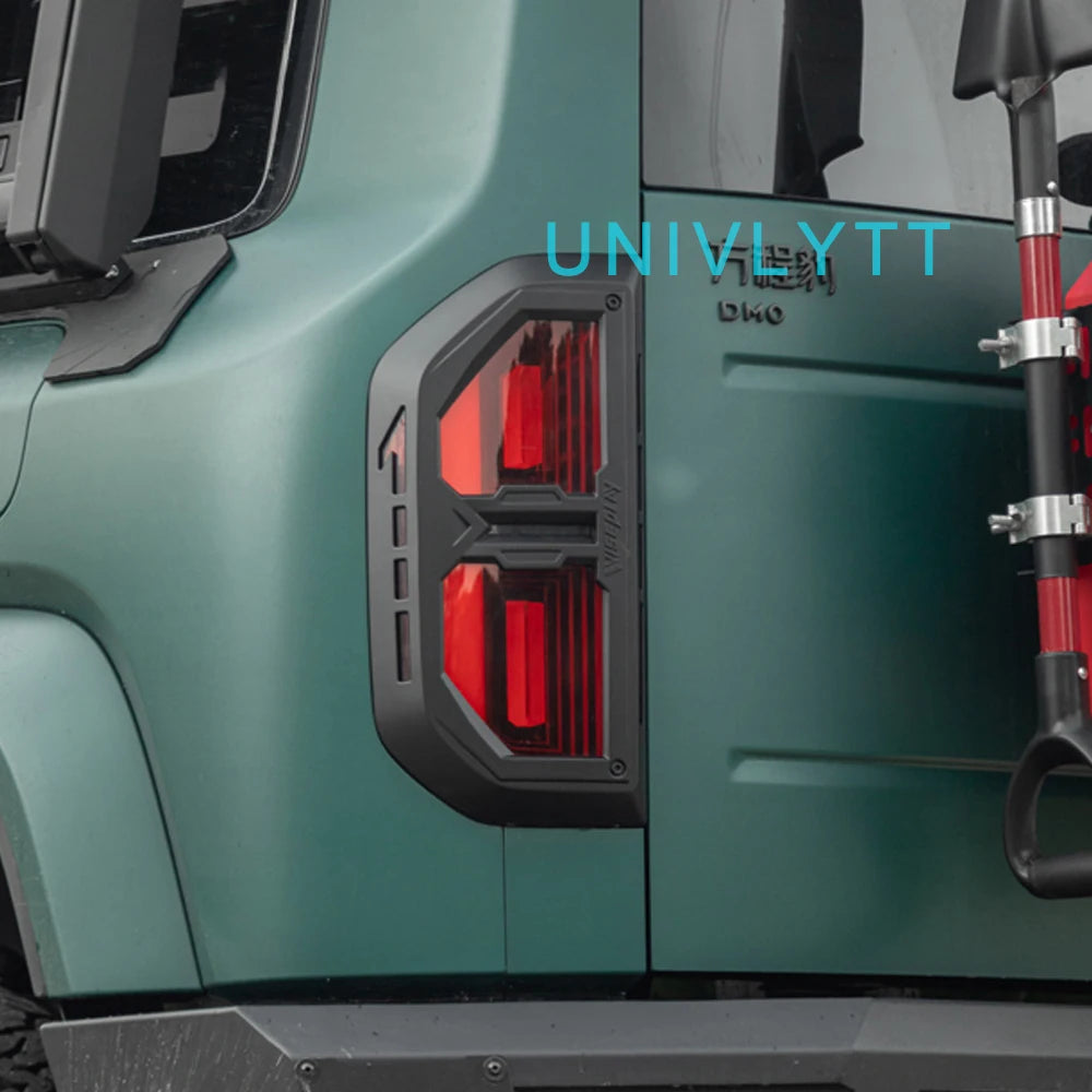 For 2023-2026 BYD Leopard 5 with MC Tail Light Cover Decoration Frame and Rear Tail Light Protection Frame Appearance