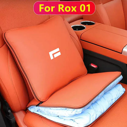 Versatile Car Blanket & Pillow Cushion Set for BAIC Jishi Polestone 01 Rox 01 - Ultimate Interior Comfort and Style