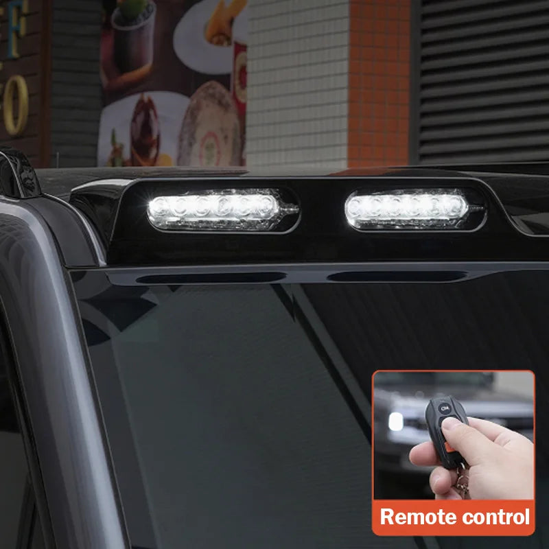 For BYD Leopard 5 Roof-Mounted LED Searchlight Roof-Mounted Auxiliary Lights Off-Road Modification Accessories
