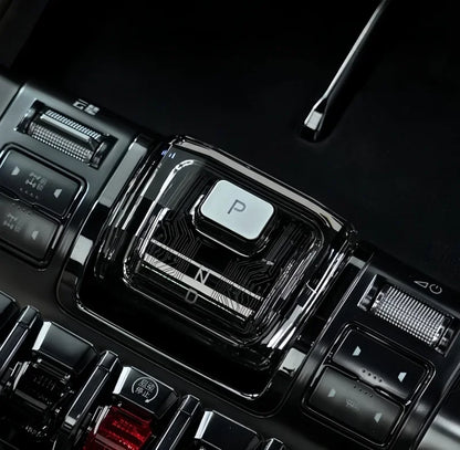 Luminous Crystal Gear Handle for BYD Leopard 5/8 (2024-2026) - Sci-Fi Central Control Accessory