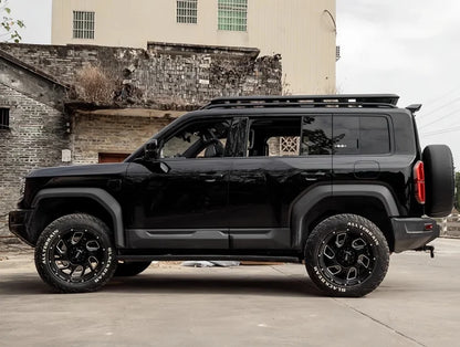 Car Tailgate Leather Spare Tire Protection Cover Fit for BYD Leopard 5 Auto Tailgate 18-Inch Spare Tire Cover Upgrade Parts