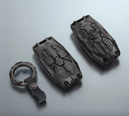 Car All-Inclusive Key Shell Fit for BYD Leopard 8 Leopard 5 Modified Auto Mecha Key Protective Cover Car Interior Upgrade Parts