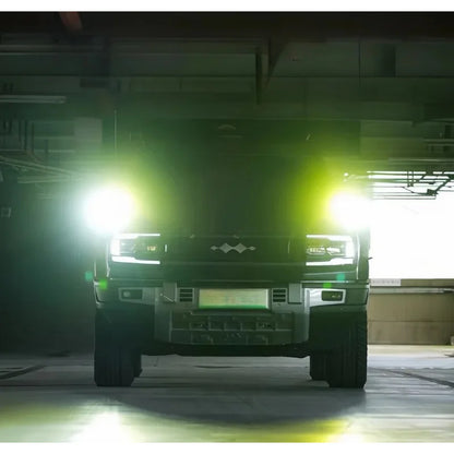 For BYD Leopard 5 Modified A-Pillar Spotlight Bracket Hood Auxiliary Light Antenna Base Mounting Kit