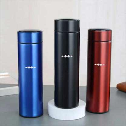 Premium 304 Stainless Steel Thermos Cup for BYD Formula Leopard SUPER Series - Smart Display Vacuum Water Bottle