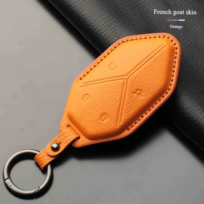 For BYD Leopard 5/8 Key Set Leopard 5/8 Leopard Five Special Purpose Car High-End Keychain Bag Protective Case