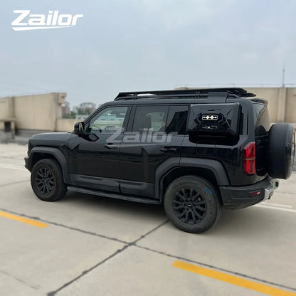 For BYD Leopard 5 Denza B5 Armor-Style Side Storage Box Organizer External Equipment Box Car Exterior Modification Accessories