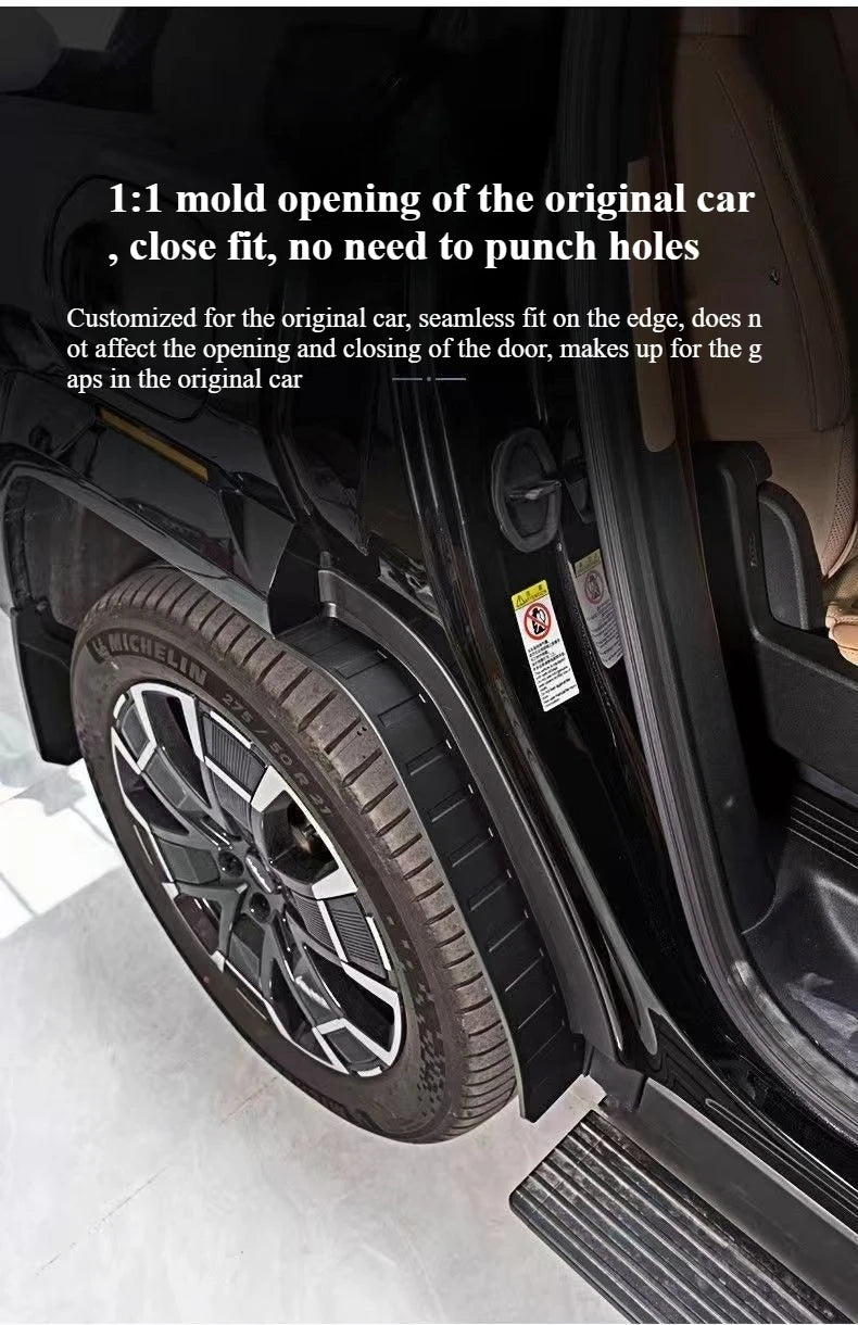 4 PCS Car Mud Flaps for Byd Leopard 8 2025 Accessories Auto Flap Splas Splash Guard Front Rear Fender Car Accessories Mudguards