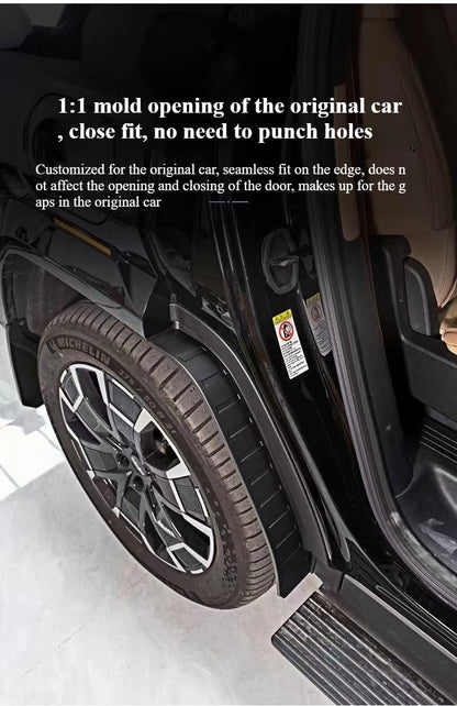 4 PCS Car Mud Flaps for Byd Leopard 8 2025 Accessories Auto Flap Splas Splash Guard Front Rear Fender Car Accessories Mudguards