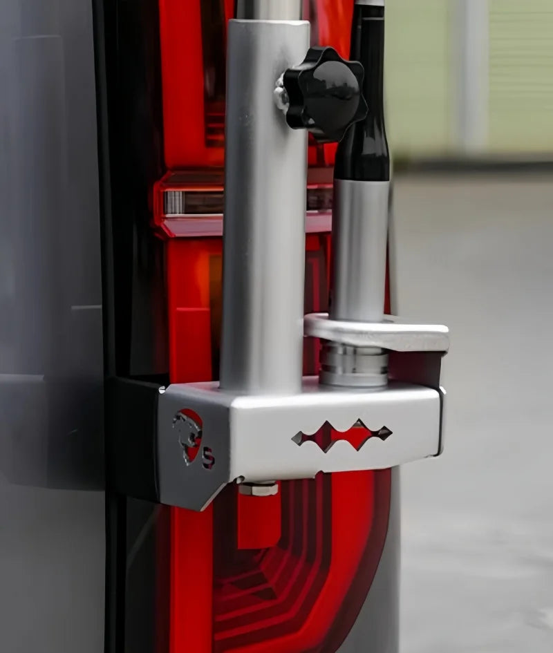 Car Tailgate Antenna Bracket Fit for BYD Leopard 5 Car Tailgate Flagpole Rack Dual-Use Base Auto Off-Road Upgrade Parts