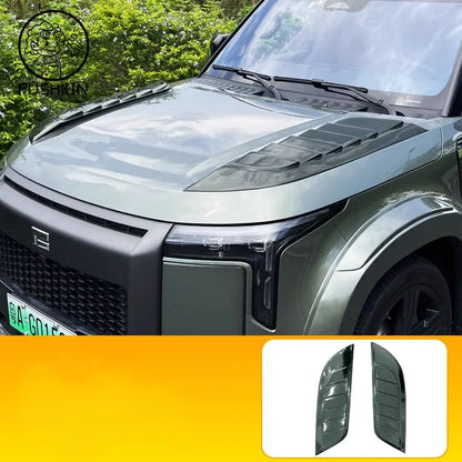 Rox 01 Cover Decoration Panel Black Warrior Modification Accessories with Angel Wing Decoration Added