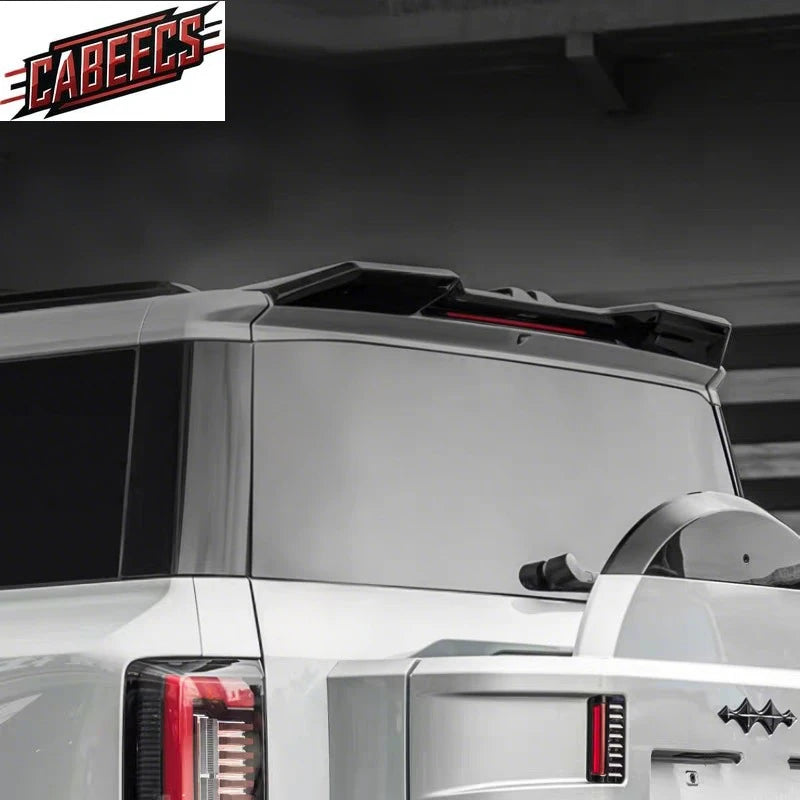 For BYD Leopard 8 MC Style Rear Roof Trunk Lid Modification Car Spoiler Tail Wing ABS Tuning Exterior Accessories Parts Wings